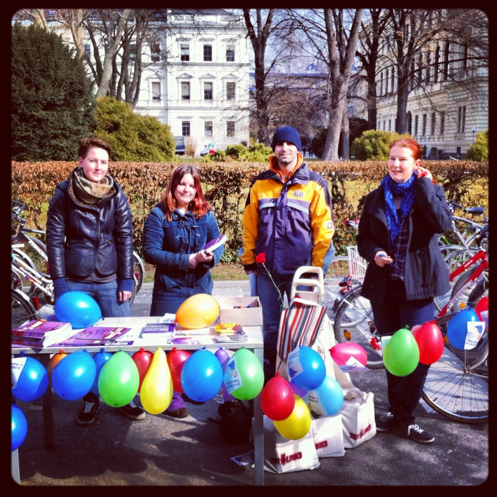 Aktion am 8. März 2012